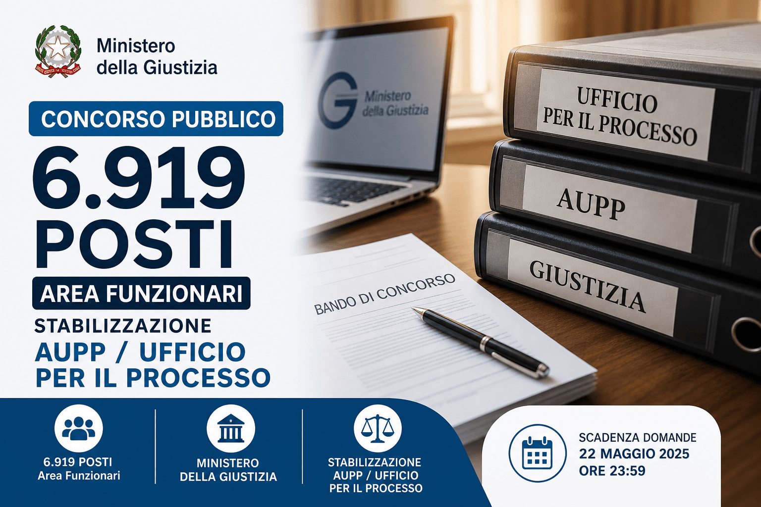 Stabilizzazione Addetti Ufficio del Processo 2026